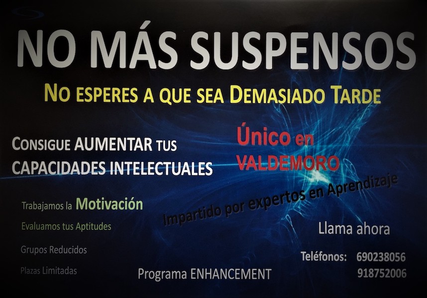 No más suspensos